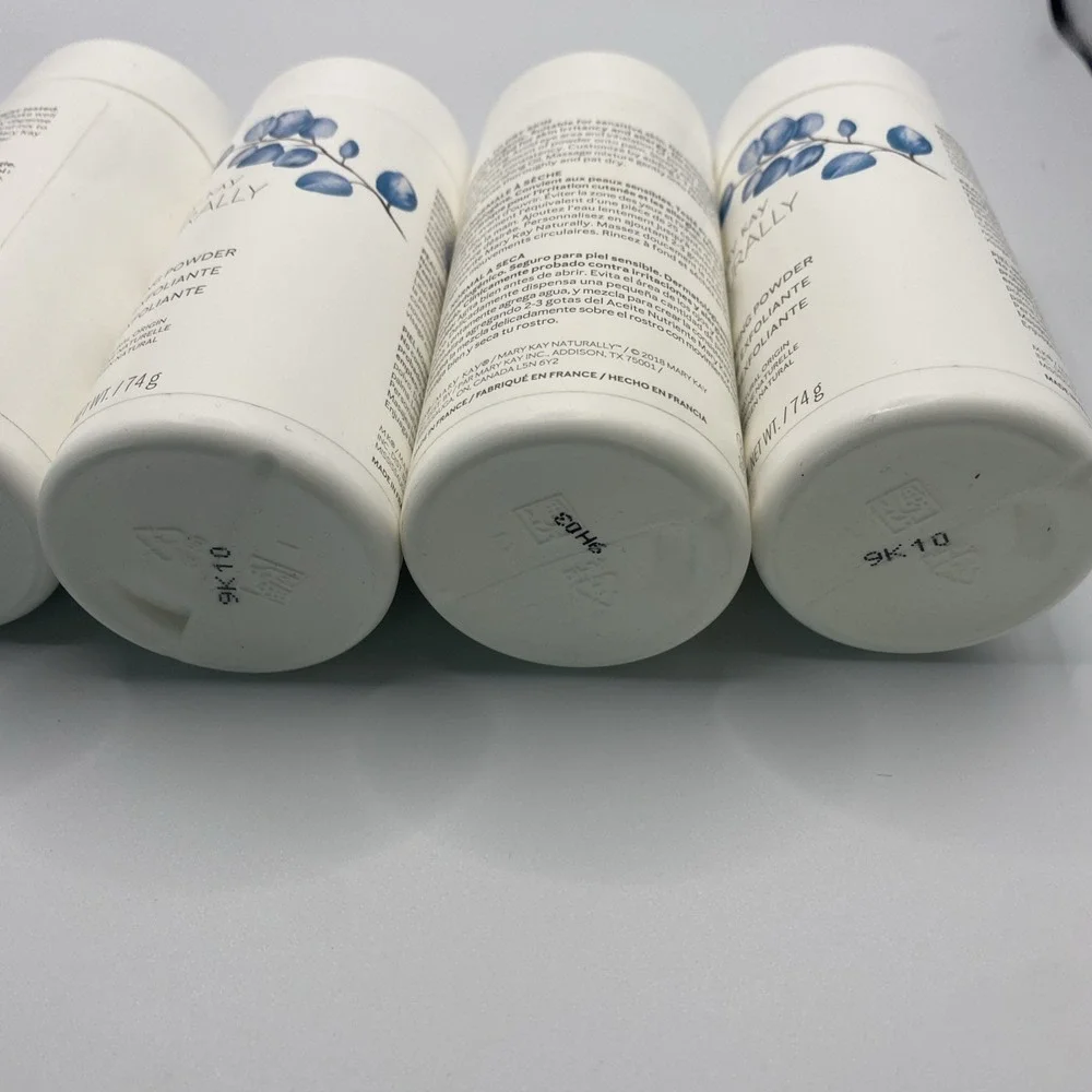 MARY KAY NATURALLY EXFOLIATING POWDER Lot Of 5 100% NATURAL ORIGIN 123970 Read - Picture 4 of 5